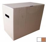 Papírdoboz, Csomagoló doboz, 400x220x320 mm, Fehér, 3 rétegű