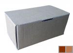 Papírdoboz, Önzáró, 102x56x42 mm, Bordó, 3 rétegű