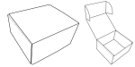 Papírdoboz 105x90x55 mm
